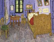 Vincent Van Gogh the bedroom at arles France oil painting artist